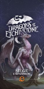 Dragons of Etchinstone Siege solo pocket expansion - official Chip Theory Games cover