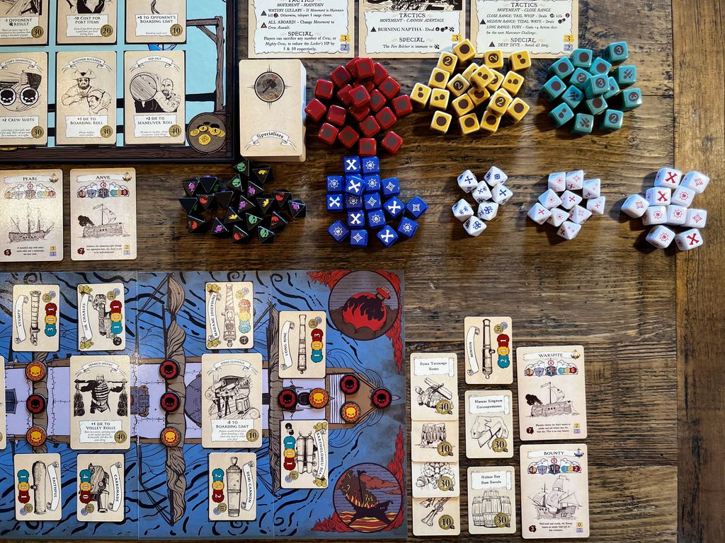 Illustration 12 de Red Tides: A Tale of New Caribbea - A Co-Op Pirate Boardgame