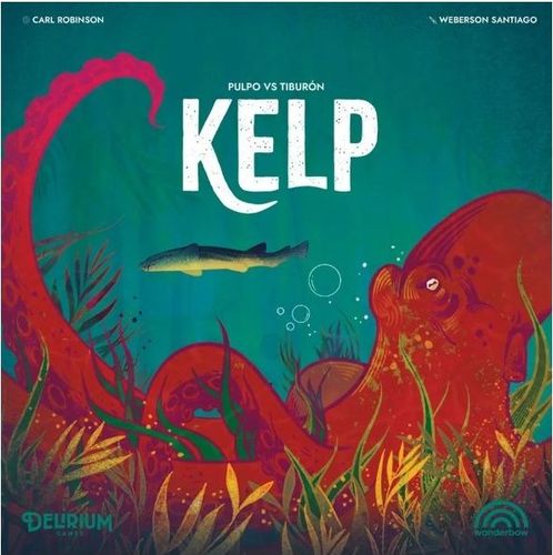 Caja del juego Kelp: Pulpo vs Tiburón