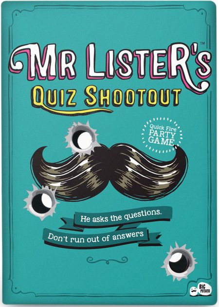 Quick-Fire Party Trivia Game by Big Potato Big Potato Ltd ML01 Mr Listers Quiz Shootout