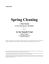RPG Item: SND4-01M: Spring Cleaning