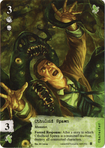 Call of Cthulhu: The Card Game – Alternate Art Cthuloid Spawn