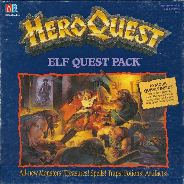 HeroQuest Game Parts For Sale Including Expansion Books Hero Quest Warhammer MB 