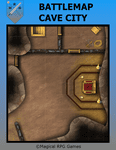 RPG Item: Battlemap Cave City