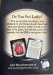 RPG Item: Fates & Fortunes