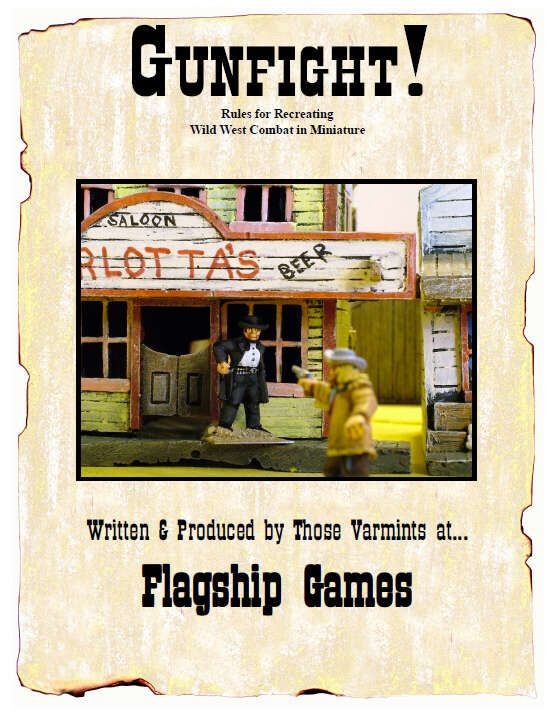 Gunfight!: Rules for Recreating Wild West Combat in Miniature box art