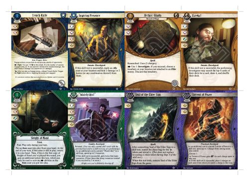 arkham horror card game cards Arkham Horror Lovecraft Letter main image 0
