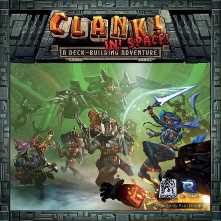 Clank! In! Space!: A Deck-Building Adventure | Board Game 