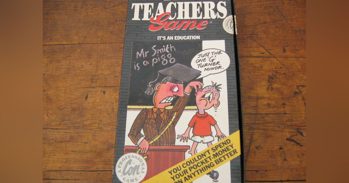 The Teachers Game | Board Game | BoardGameGeek