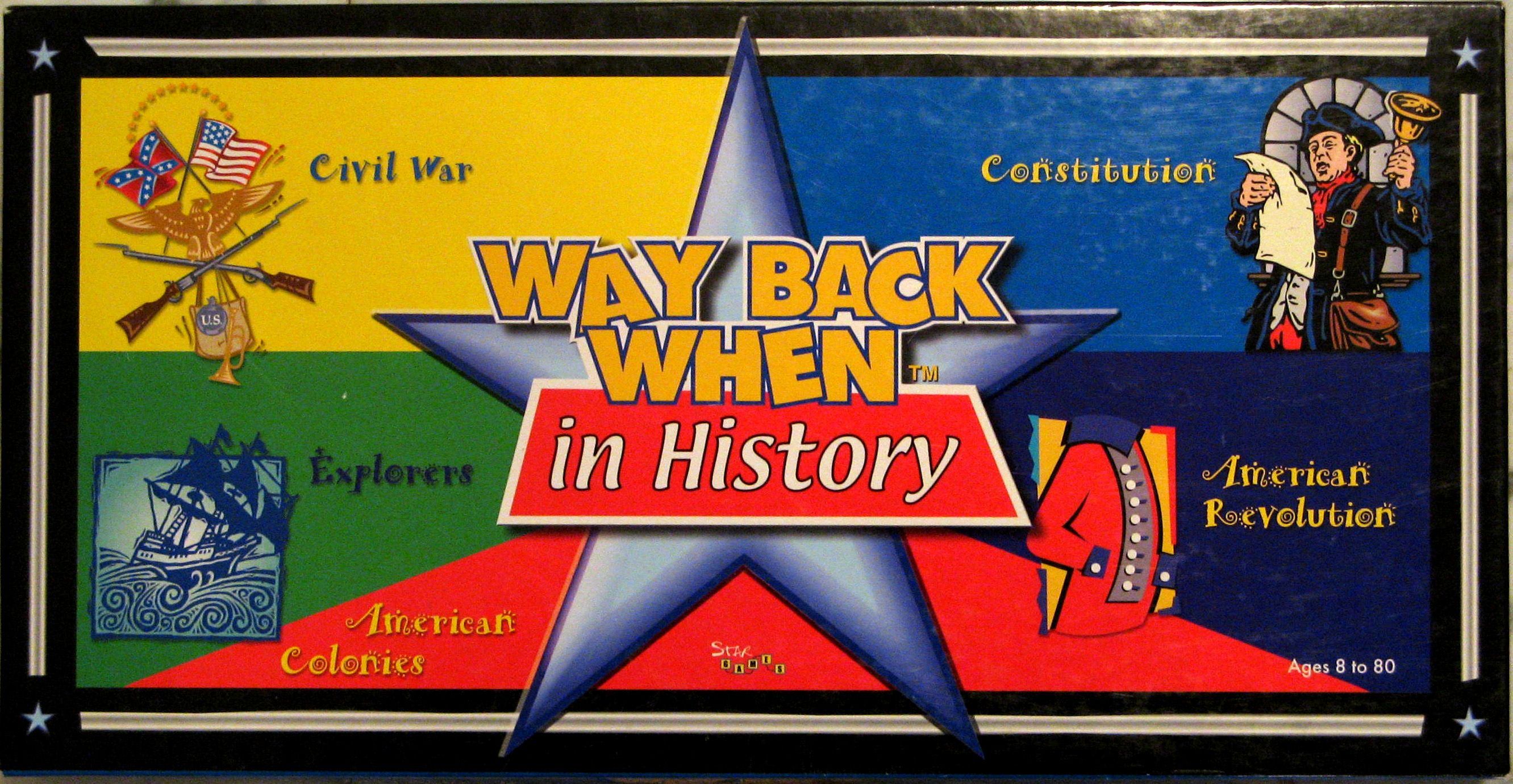 Way Back When in History 1400-1865 cover