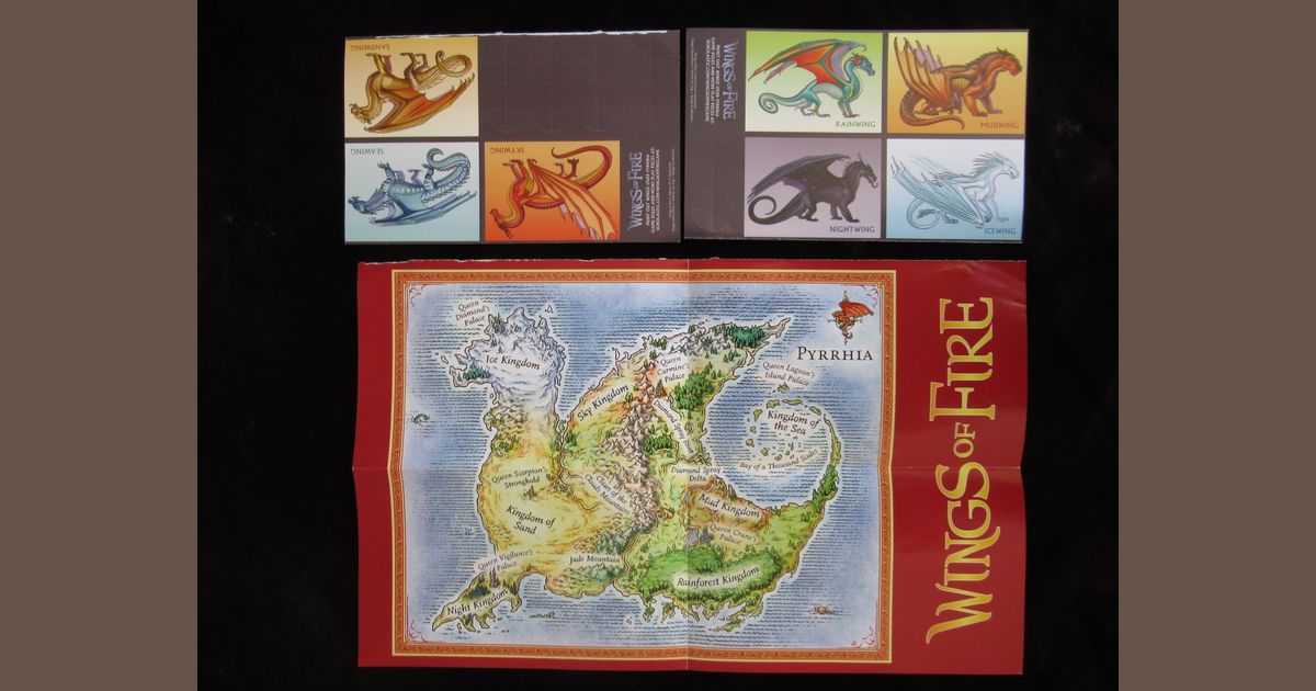 Wings over Pyrrhia Board Game BoardGameGeek