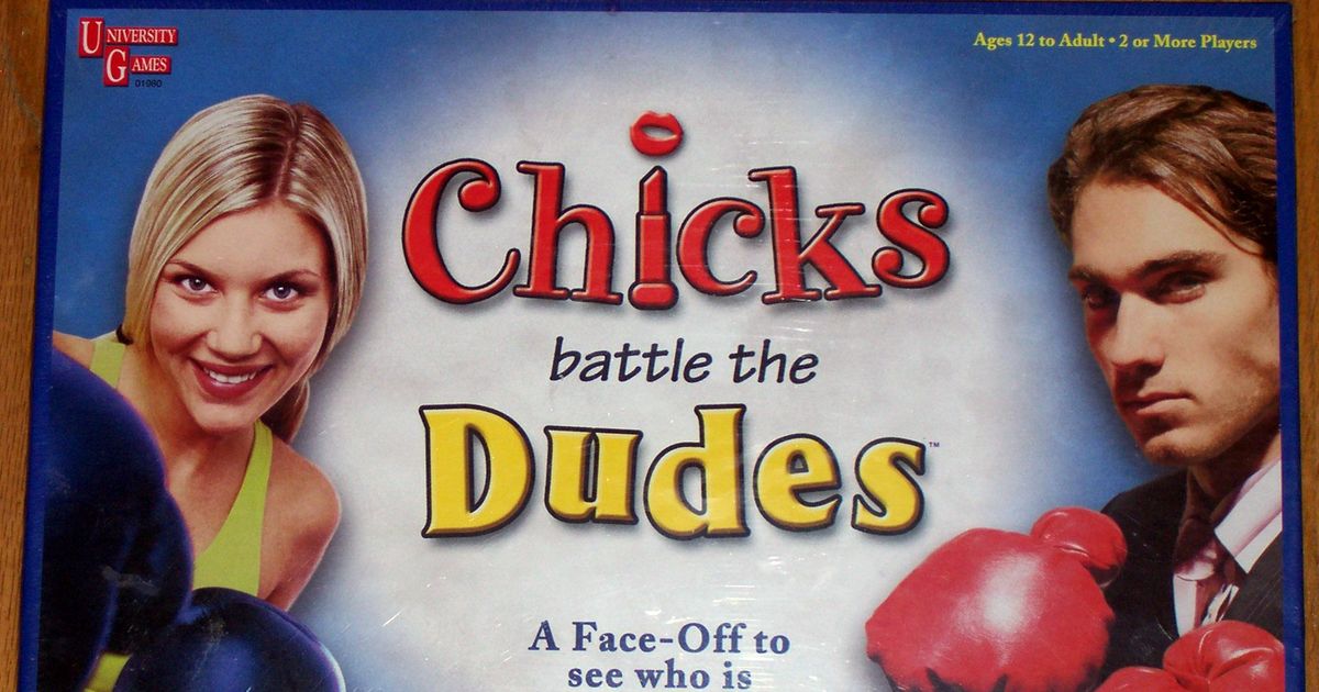 BOARD GAMES FOR ADULTS CHICKS BATTLE THE DUDES BATTLE OF THE SEXES FOR  FAMILY