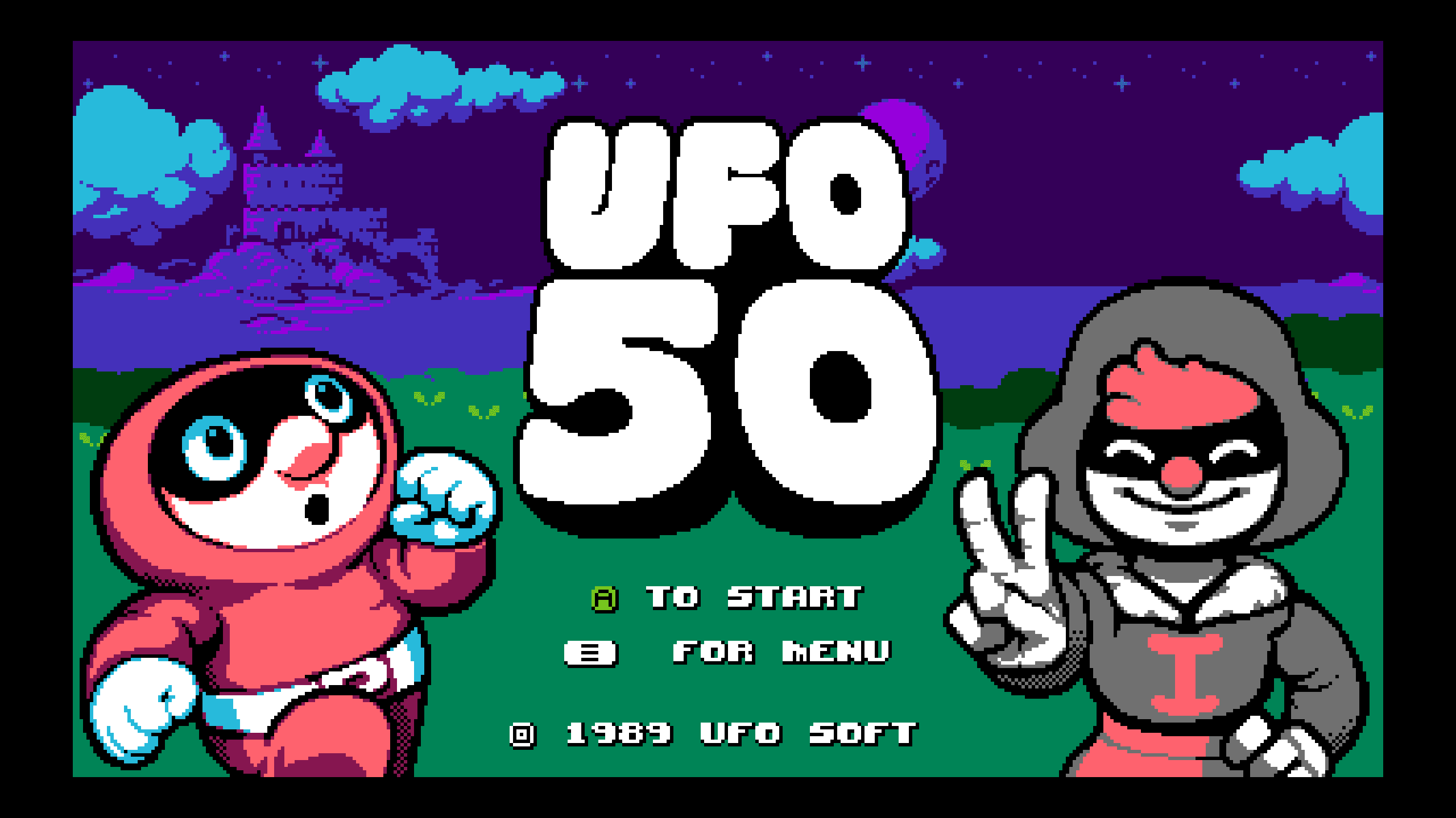 UFO 50 box art