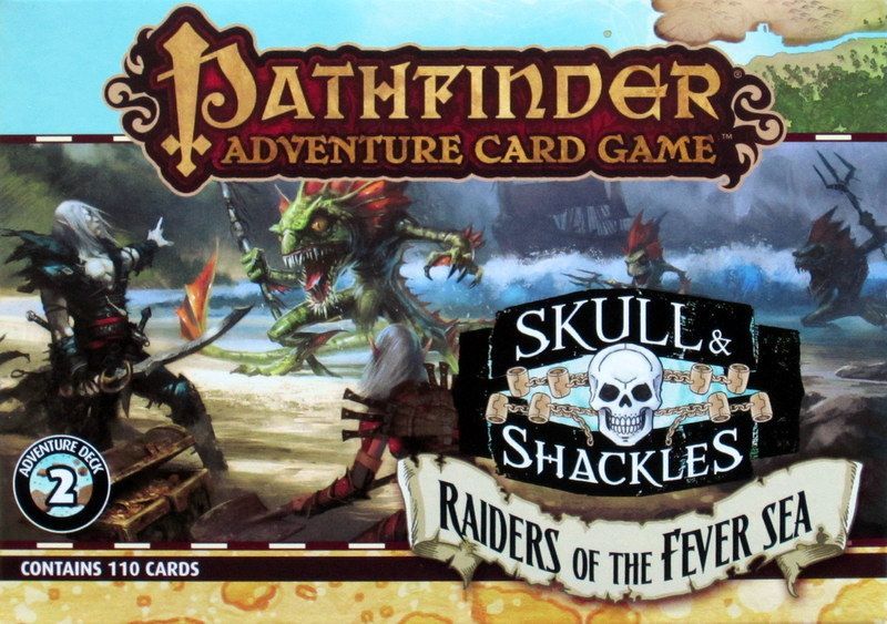 Pathfinder Adventure Card Game: of 4 - Shackles Island Skull Empty Deck Eyes