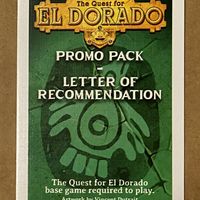 The Quest for El Dorado: Promo Pack – Letter of Recommendation