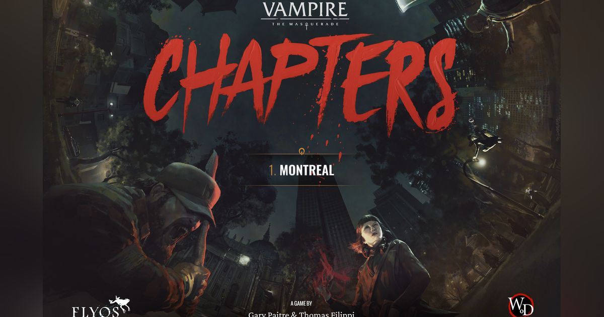 Vampire: The Masquerade – CHAPTERS | Board Game | BoardGameGeek