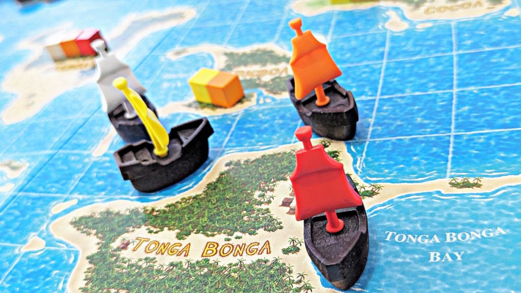 Tonga Bonga is BACK! Side-by-side Comparison & Review. | BoardGameGeek