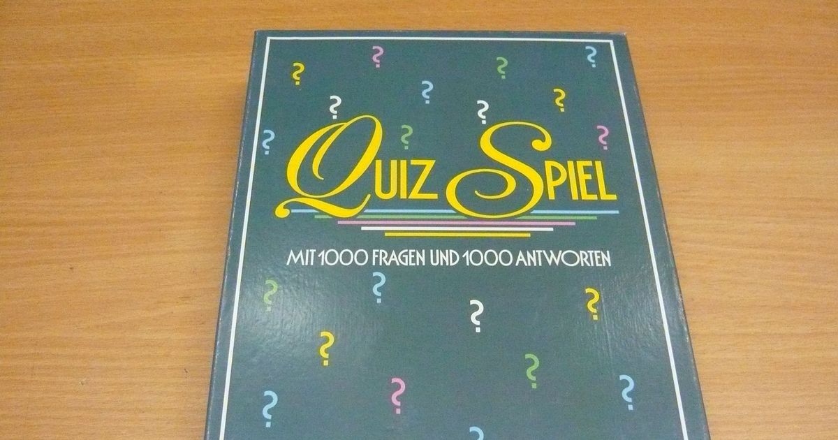 Quiz Spiel Board Game BoardGameGeek