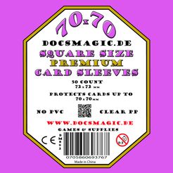 70x70 card sleeves Square Board Game (70x70mm) (50) : Toys & Games free and PVC Ultra Pro - Small Deck