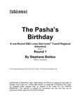 RPG Item: TUSI3-01: The Pasha's Birthday