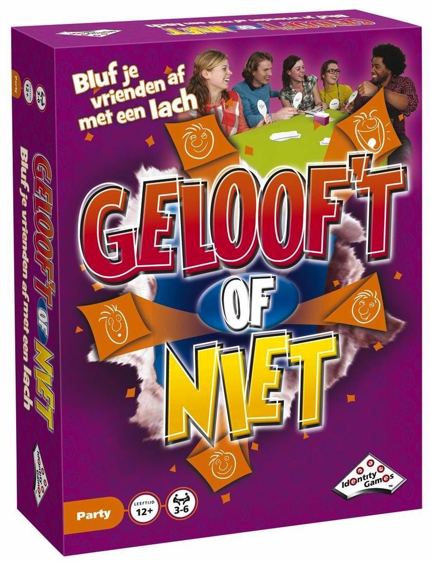Geloof 't of niet