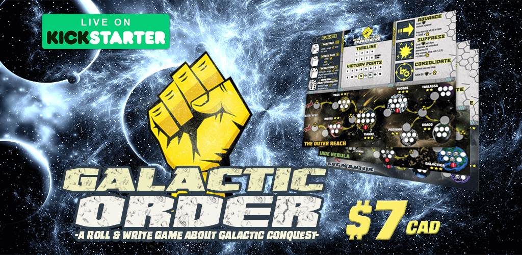 Galactic Order is now live on Kickstarter