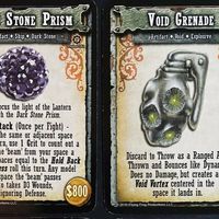 Shadows of Brimstone: Derelict Ship Promo Cards