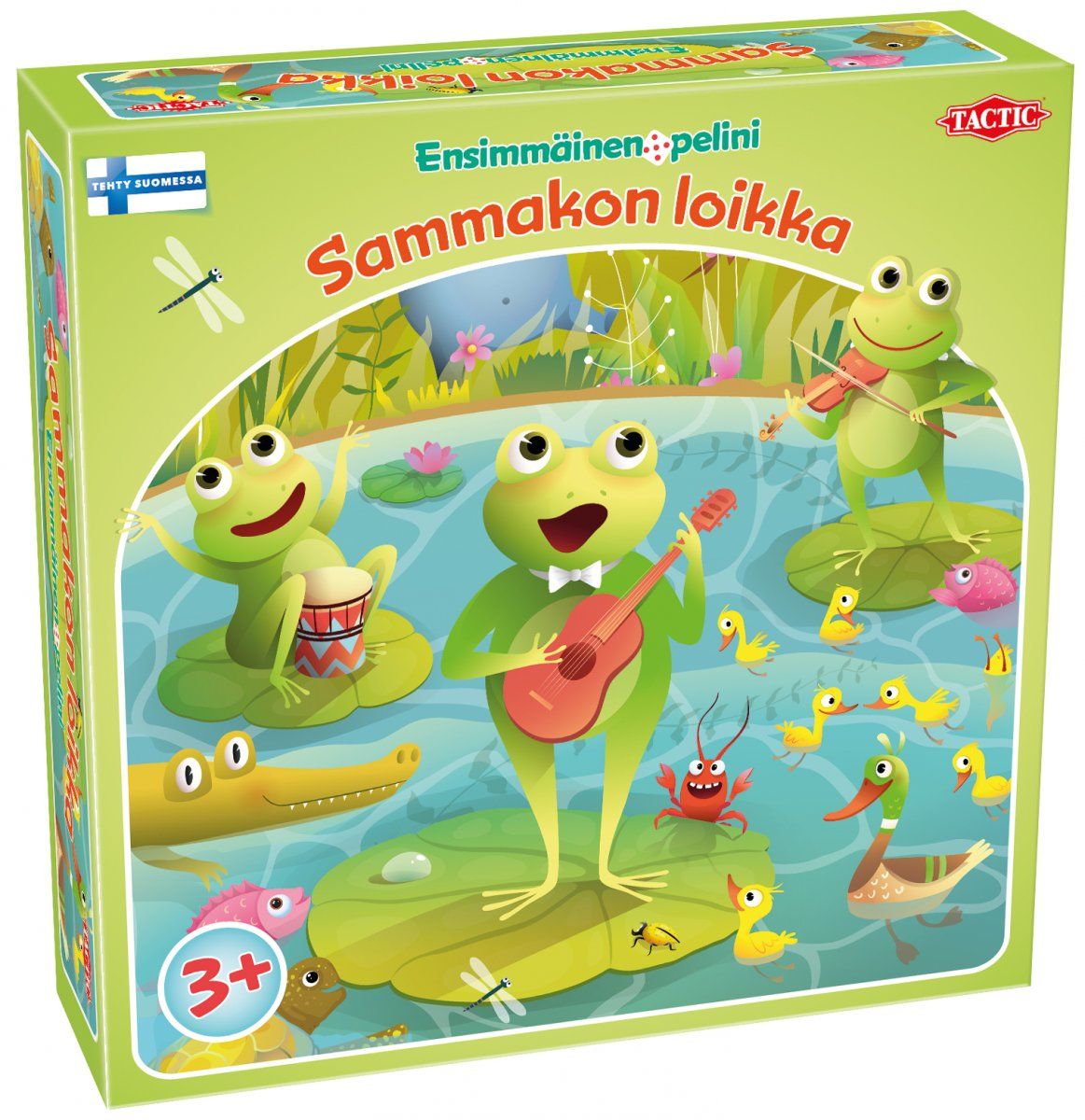 Ensimmäinen pelini: Sammakon loikka