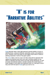 RPG Item: "N" is for "Narrative Abilities"