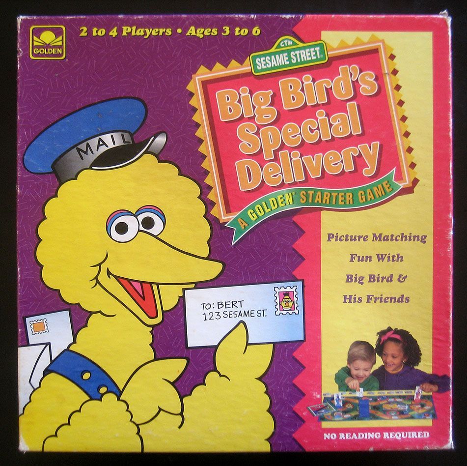 Big Bird's Special Delivery box art