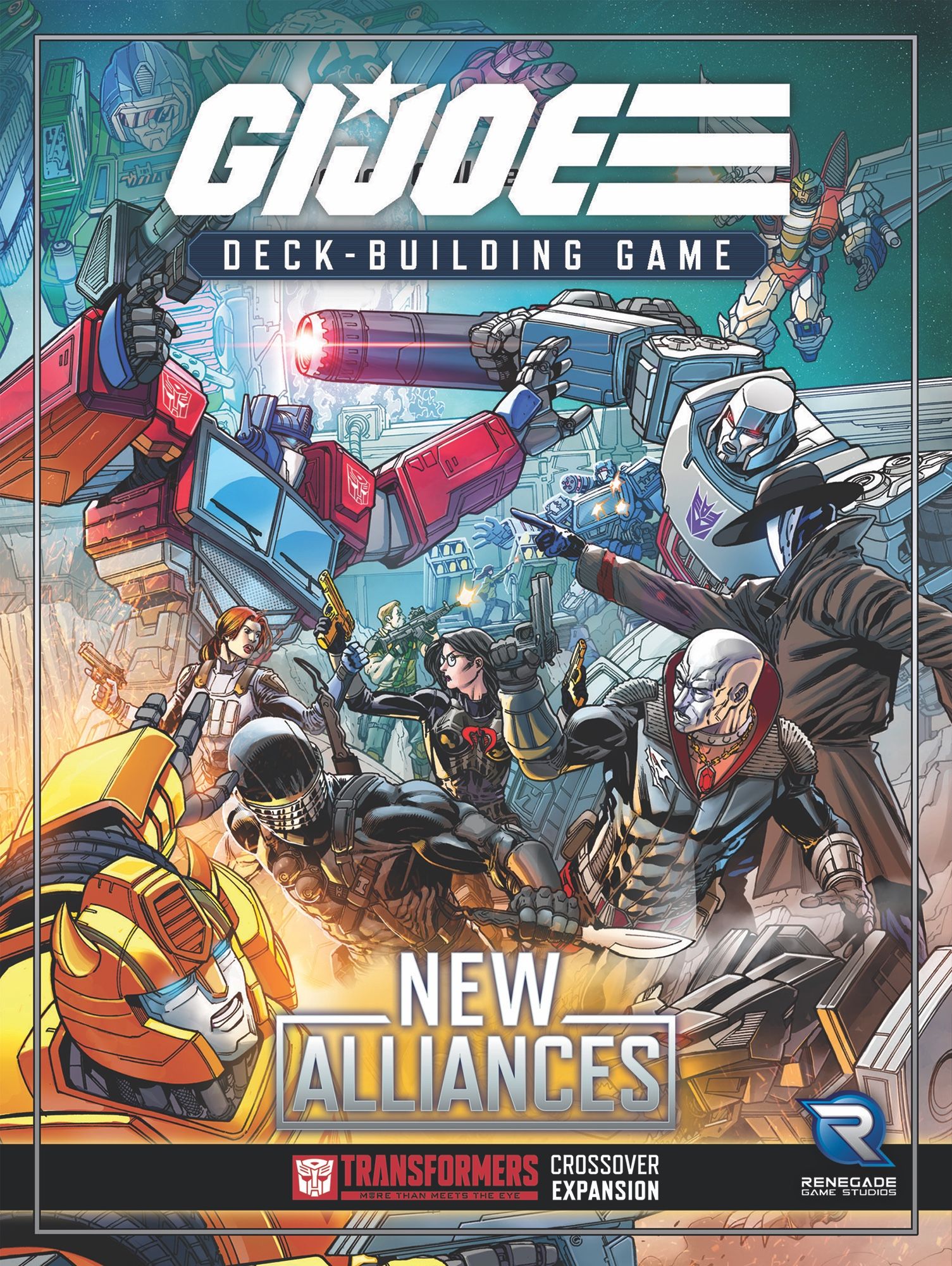 G.I. JOE Deck-Building Game: New Alliances – A Transformers Crossover Expansion cover