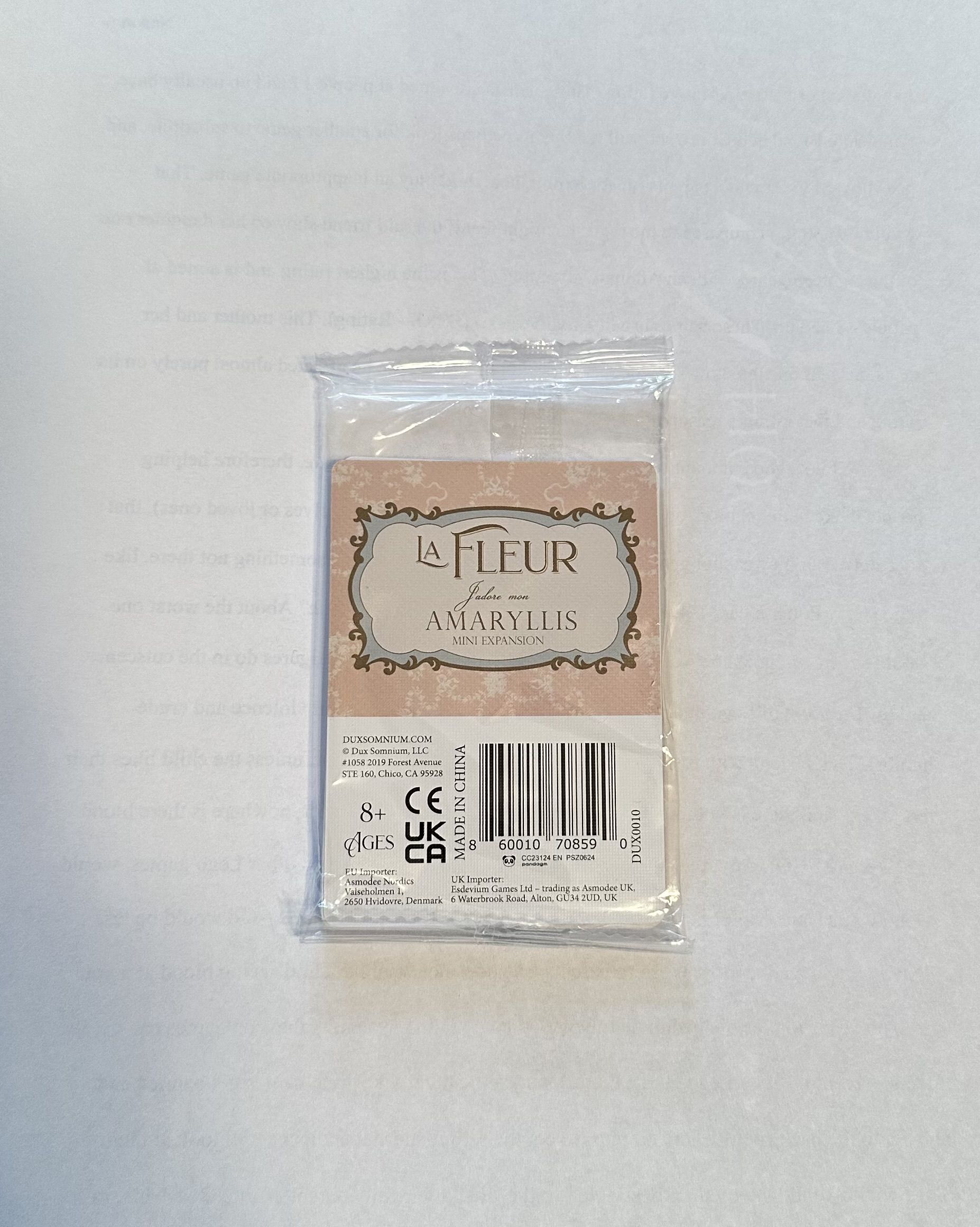 La Fleur: J'adore mon Amaryllis Mini Expansion