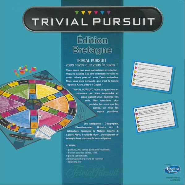 Trivial Pursuit Edition Bretagne Image Boardgamegeek