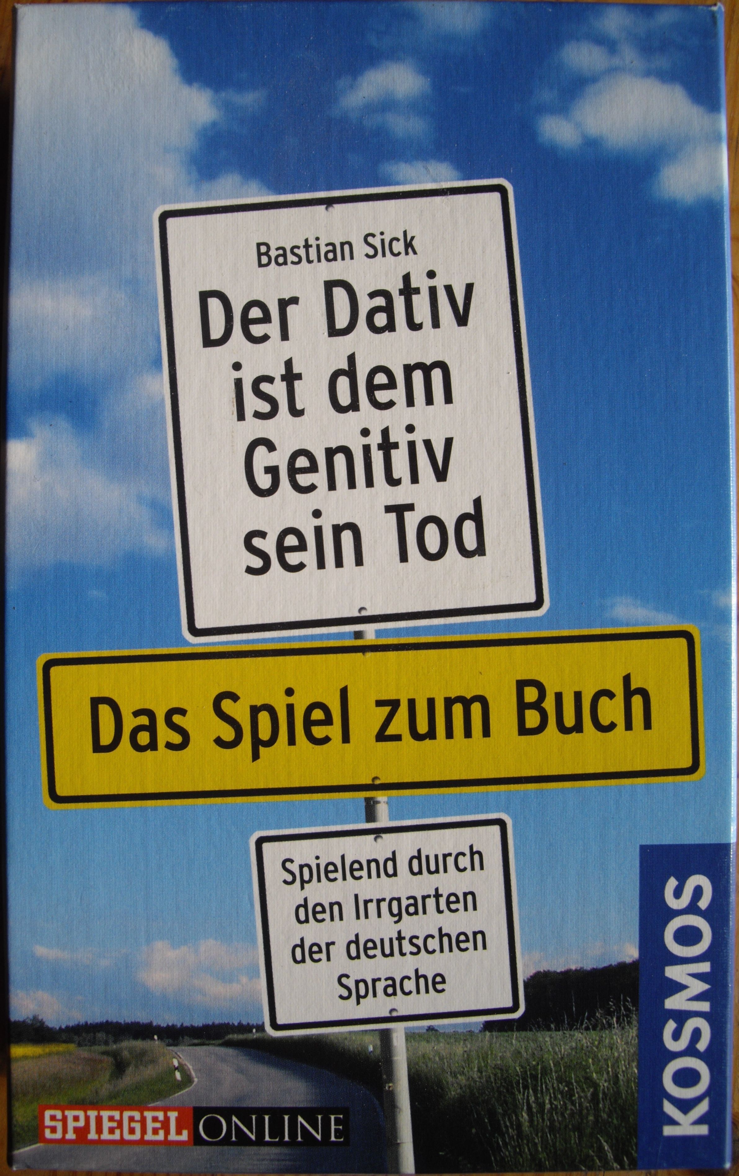 Der Dativ ist dem Genitiv sein Tod: Das kleine Spiel