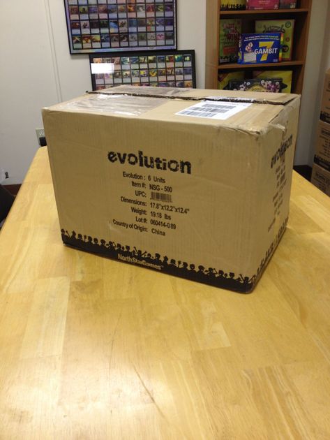 Unboxing Evolution: The first copies are headed for GenCon! | Following ...