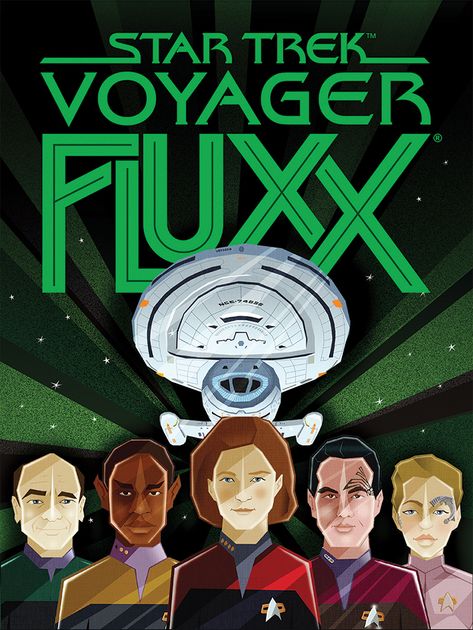 Star Trek Fluxx Voyager 