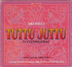 Tuttu Juttu tuntemisleikki lisäkysymyssarja 400 uutta kysymystä