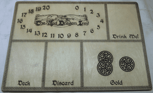 The Red Dragon Inn: Deluxe Player Board