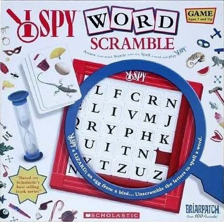 I Spy "Word Scramble" Game