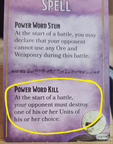 Power Word Kill (spell) | Assault of the Giants