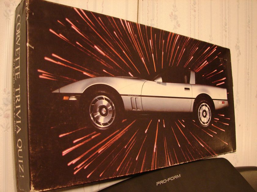 Corvette Trivia Quiz Board Game Boardgamegeek