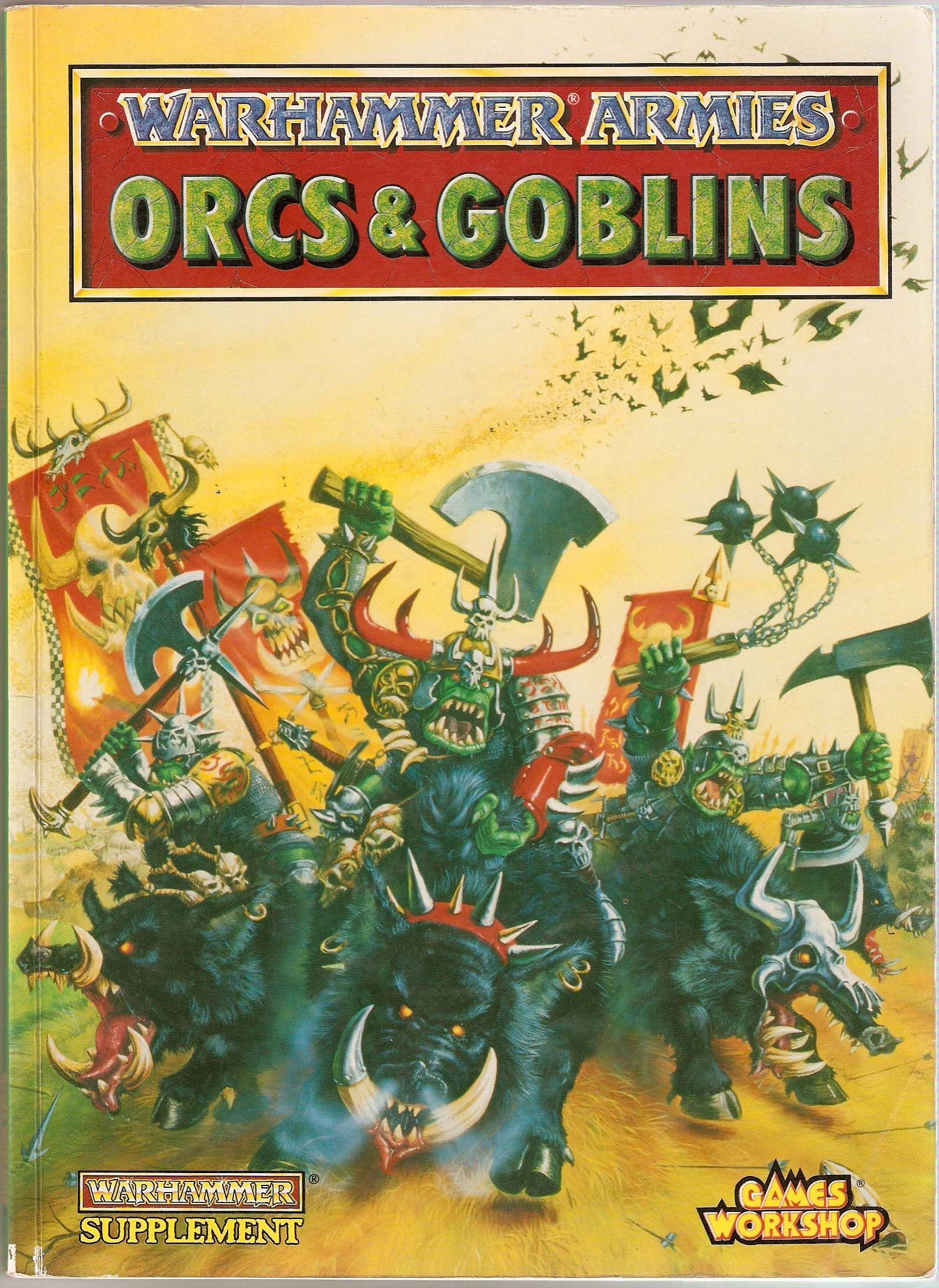 Warhammer Armies (Fourth Edition): Orcs & Goblins box art