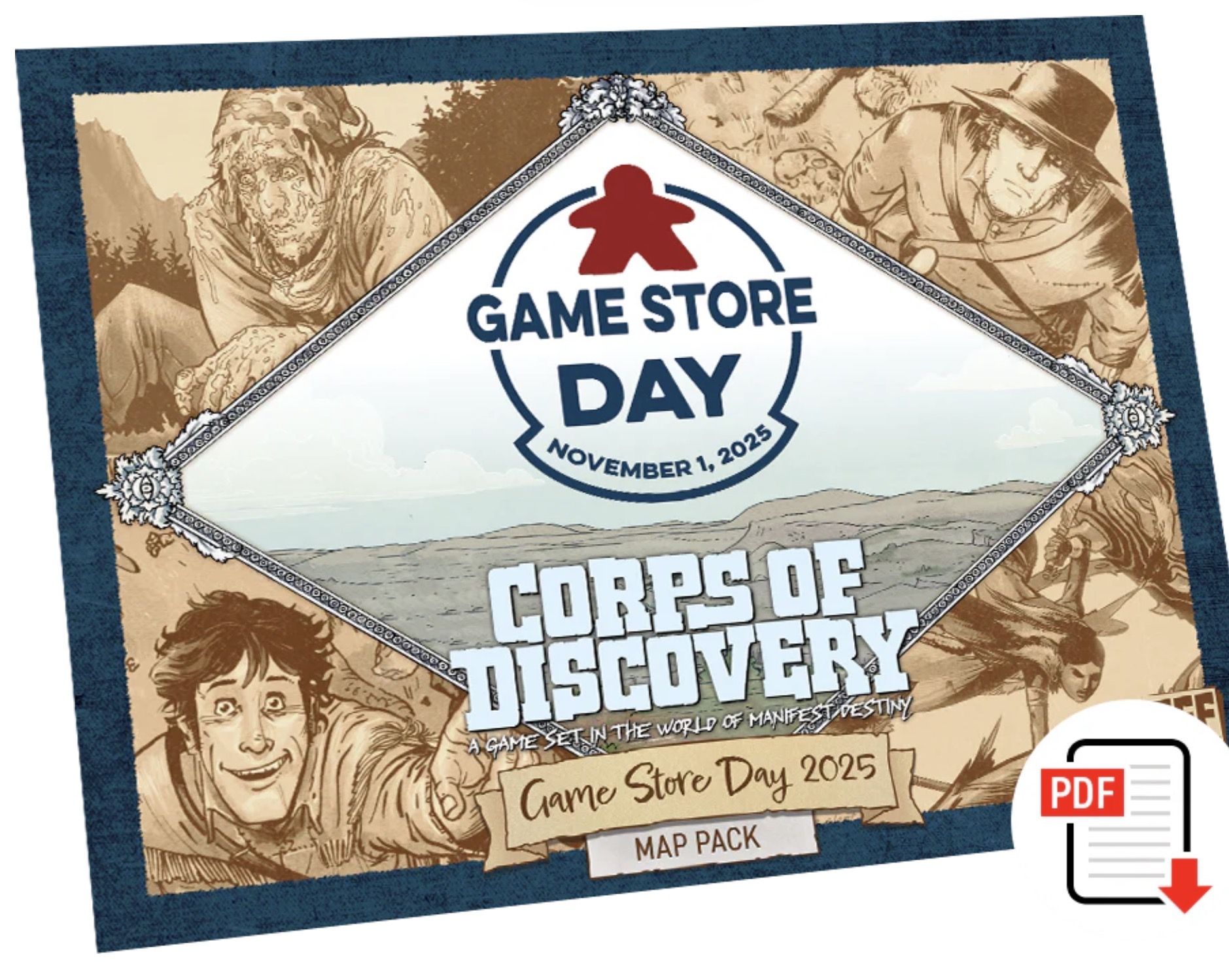 Corps of Discovery: Game Store Day 2025 Map Pack