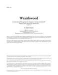 RPG Item: SHL7-06: Wraithwood