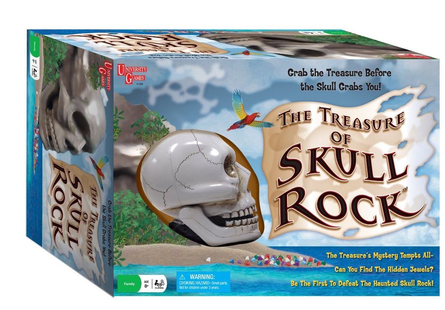 The Treasure of Skull Rock  Adventure Board Games Family Fun 