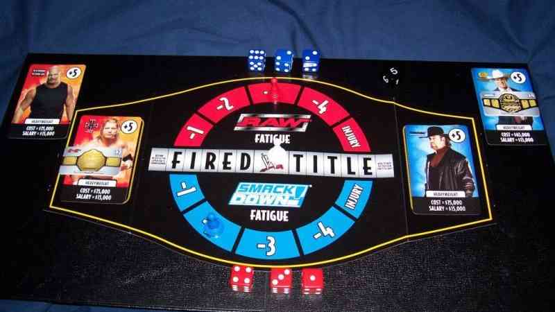 WWE DVD Board Game