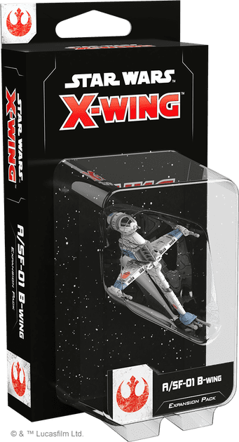 B-Wing Miniature Rebel Star Wars X-Wing Miniatures Game 2.0 Ready Imperfect! 