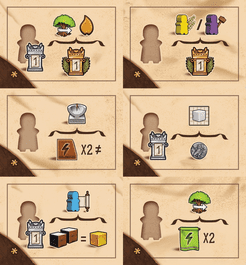 Ezra and Nehemiah: Spielbox Scroll Tiles