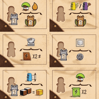 Ezra and Nehemiah: Spielbox Scroll Tiles