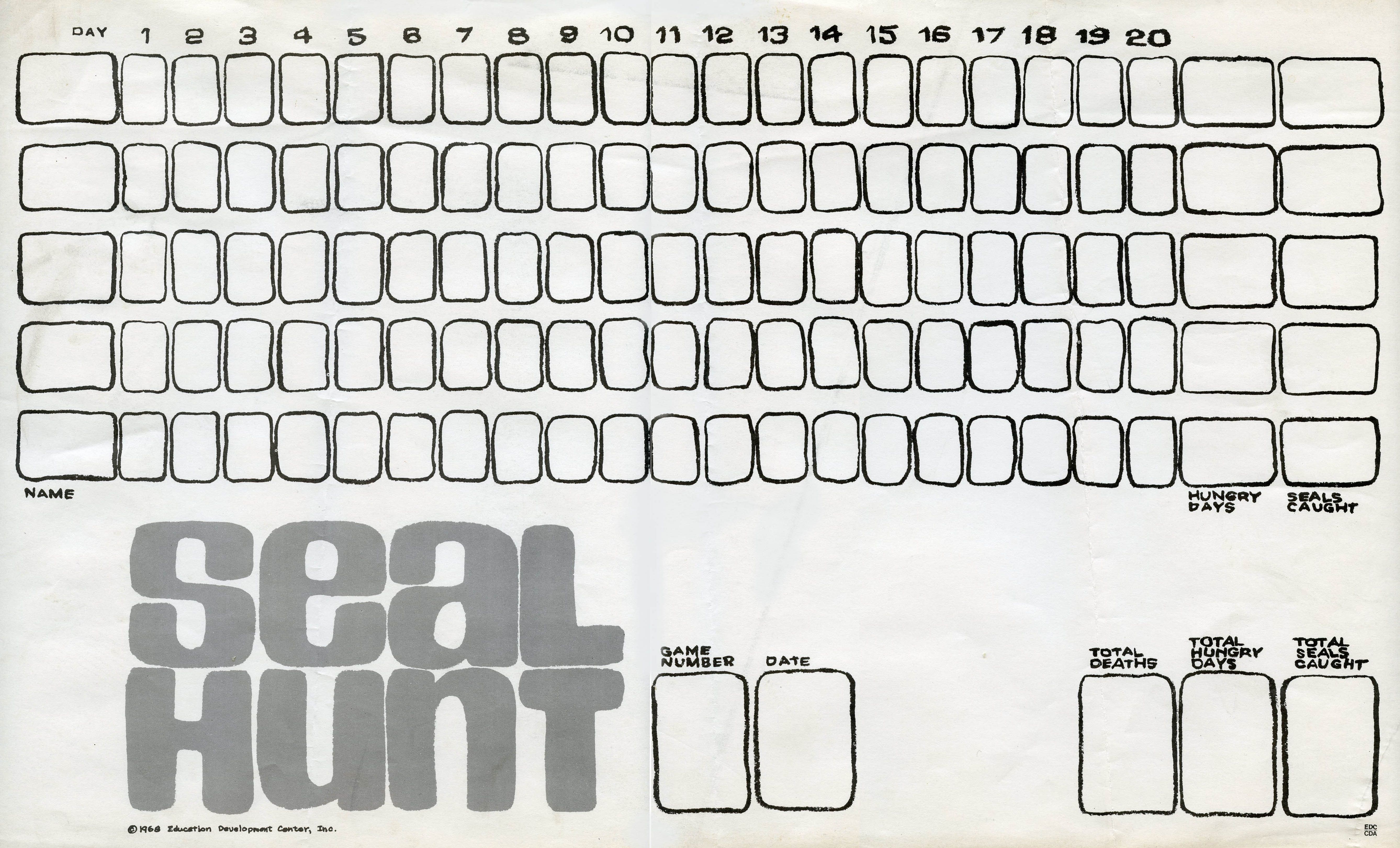 The Seal Hunting Game